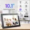 WiFi Digital Photo Frame 10.1 Inch 32GB Smart Digital Picture Frame with 1280x800 IPS HD Touch Screen Digital Frame Gift