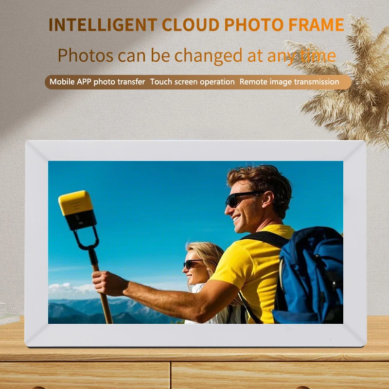 17 inch digital photo frame, high-definition electronic album, intelligent picture frame, WiFi mobile phone, photo transfer